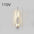 LED Silicone Shade Lamp with Switch Button for Home Use 220V Wavy white 110V / Warm light