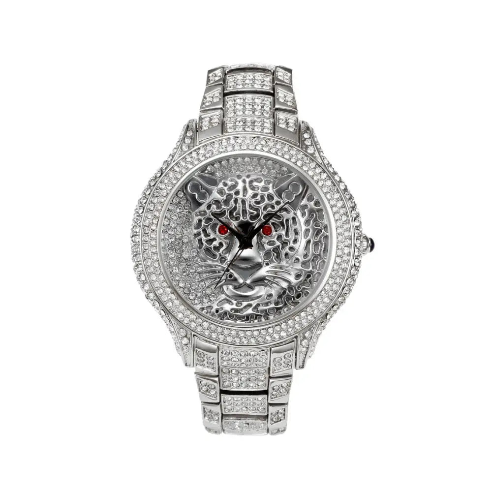 Leopard Diamond Quartz Watch