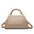 Leopard Print Crocodile Pattern PU Shoulder Bag for Women - Khaki