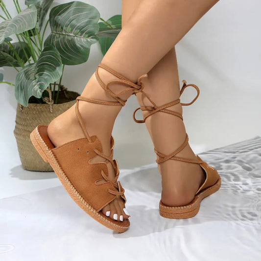 Leopard Print Leather Sandals in Multiple Colors and Sizes