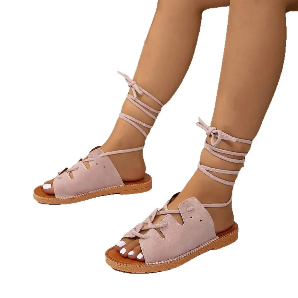 Leopard Print Leather Sandals in Multiple Colors and Sizes