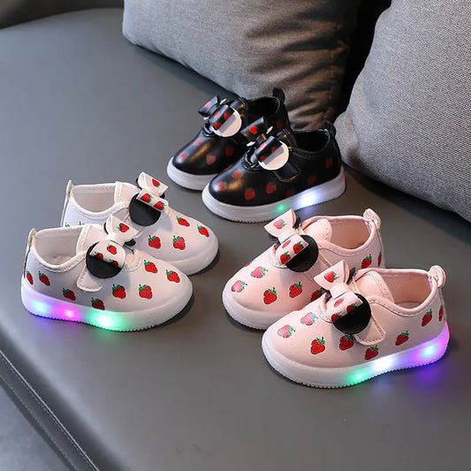 Light-Up Kids’ LED Sneakers