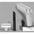 Lightweight Vacuum Cleaner with Washable Hypa Filter and Noise Reduction White
