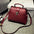 Lingge Luxe: Vintage Charm Bag 2025 Collection - red