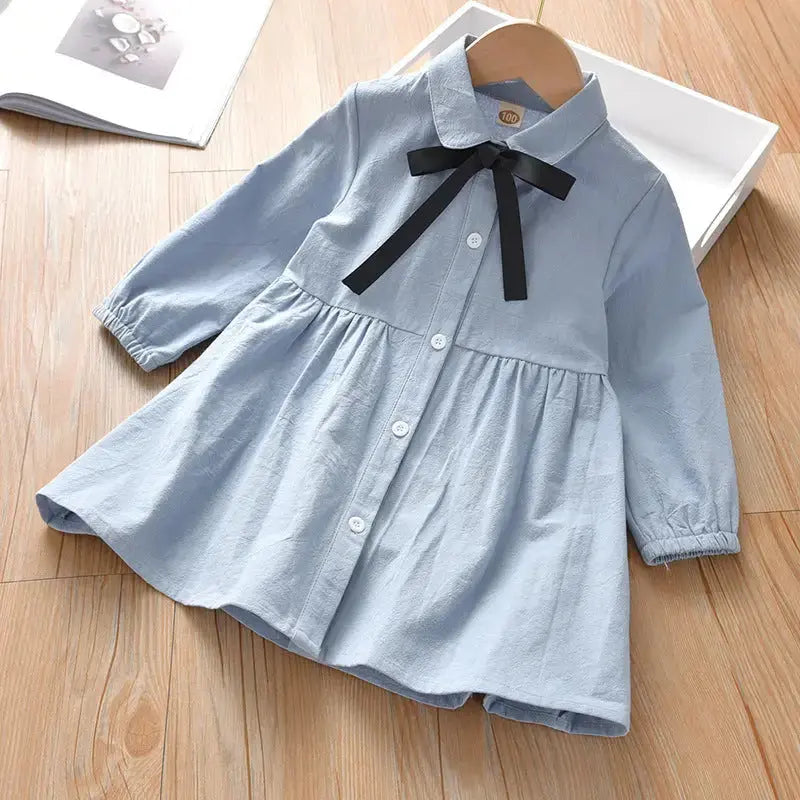 Little Rancher: Western Baby Dress Shirt - Light blue / 90cm