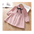 Little Rancher: Western Baby Dress Shirt - Pink bows / 90cm