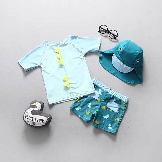 Little Wave Riders: Boys Baby Swimwear