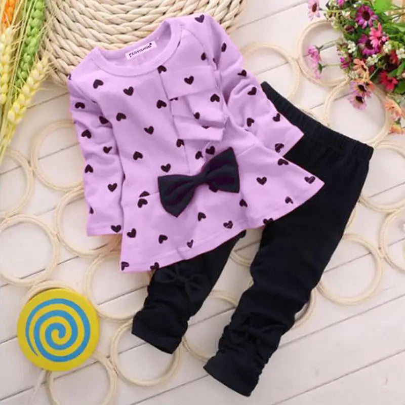 Love Bow Girl Kit - Purple / 80cm