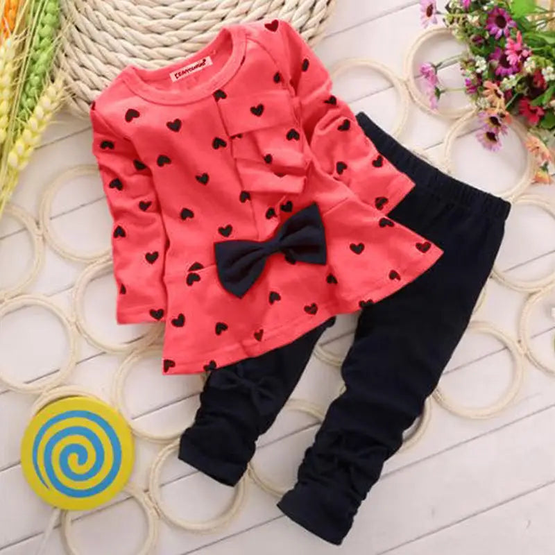 Love Bow Girl Kit - Red / 80cm