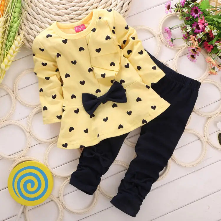 Love Bow Girl Kit - yellow / 100 cm