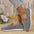 Low Top Solid Color Canvas Shoes with Rubber Sole - Black / 36
