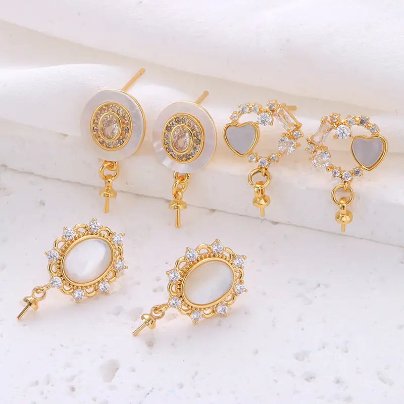 LustrePearl S925 Silver Studs