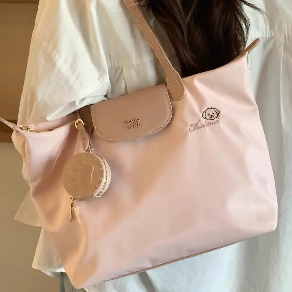 Macaron Color Medium Oxford Cloth Suitcase with Internal Phone Pocket