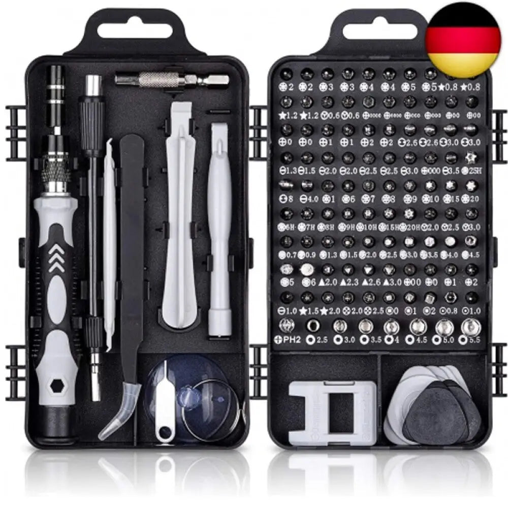 Magnetic Precision Bit Set with 115 in 1 Multifunctional Repair Tools W13633654 5