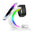 Magnetic Wireless Charger with RGB Lighting and Foreign Body Detection White