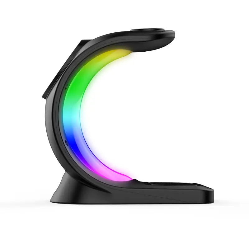 Magnetic Wireless Charger with RGB Lighting and Foreign Body Detection