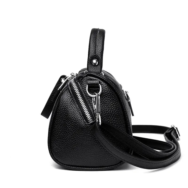 MaxiLeather Crossbody Bag