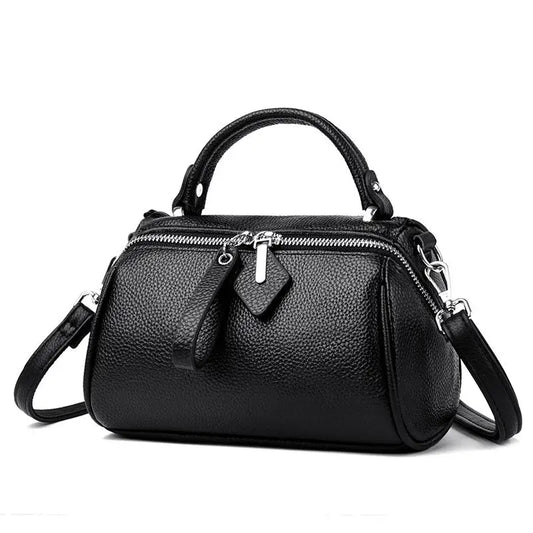 MaxiLeather Crossbody Bag