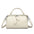 MaxiLeather Crossbody Bag - Beige