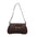 Medium Hard PU Suitcase with Leopard Print and Three Dimensional Pocket - Brown