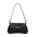 Medium Hard PU Suitcase with Leopard Print and Three Dimensional Pocket - Black