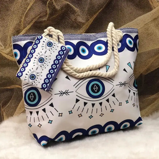 Medium Polyester Urban Shoulder Bag with Double Connector