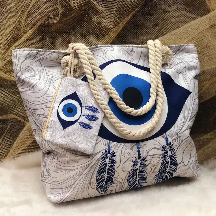 Medium Polyester Urban Shoulder Bag with Double Connector - YJ2