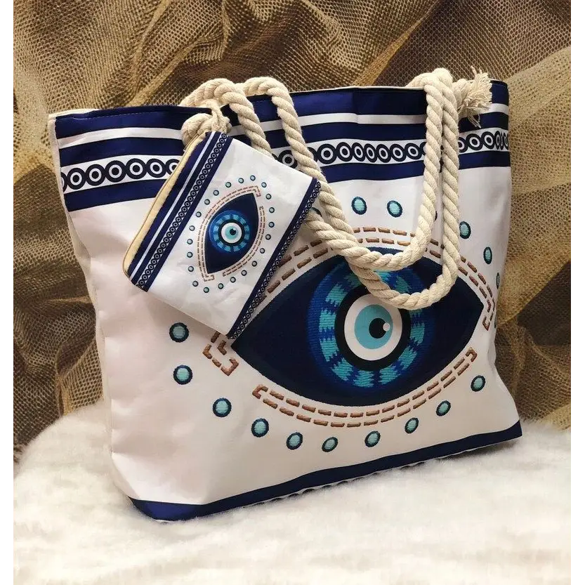 Medium Polyester Urban Shoulder Bag with Double Connector - YJ6