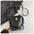 Medium PU Bucket Bag with Single Shoulder Strap in Multiple Colors - Black