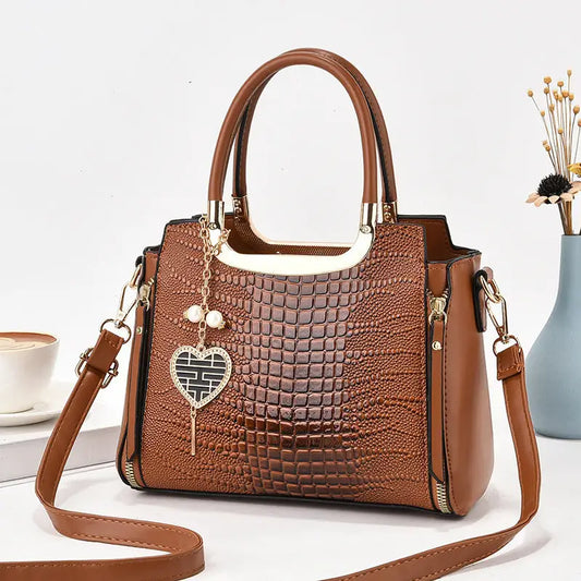 Medium PU Bucket Bag with Zipper and Multiple Color Options