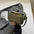 Medium PU Contrast Color Suitcase with Lock and Single Shoulder Strap - Green