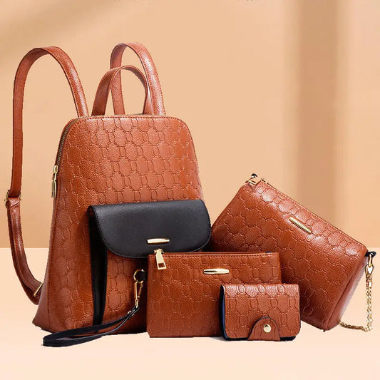 Medium PU Daily Competition Bag with Three-Dimensional Pocket