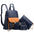 Medium PU Daily Competition Bag with Three-Dimensional Pocket - Dark Blue