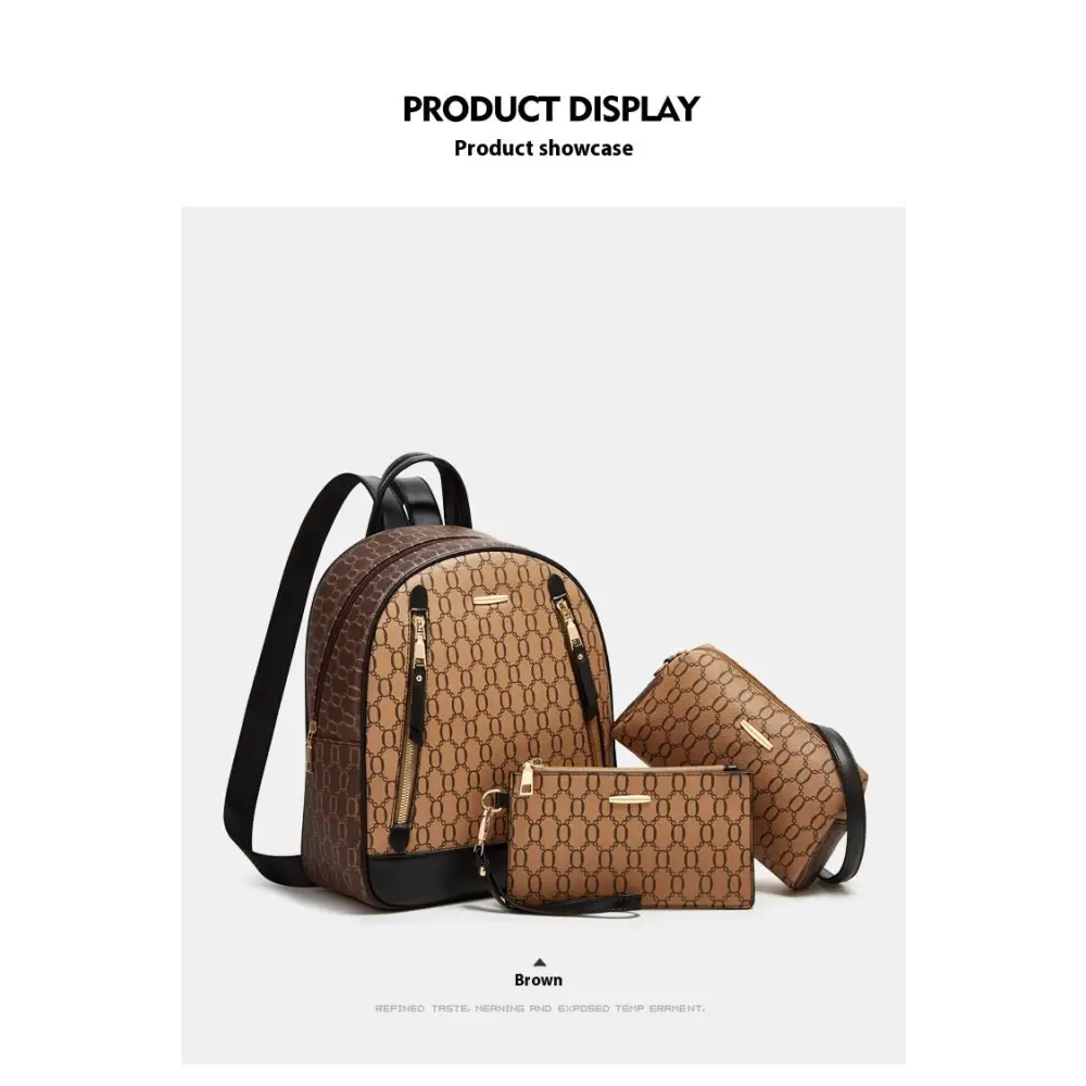 Medium PU Flap Shoulder Bag with Contrast Color and Zipper Compartment