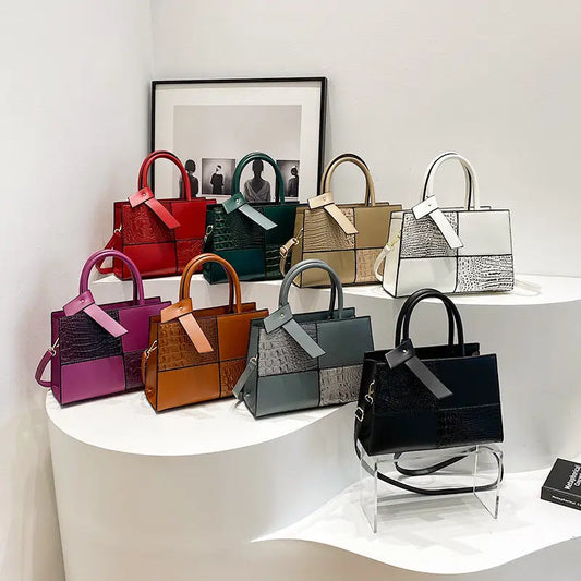 Medium PU Leather Women’s Crossbody Bag with Outer Slit Pocket