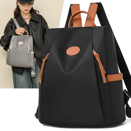 Medium PU Shoulder Bag with Multiple Pockets and Breathable Lining