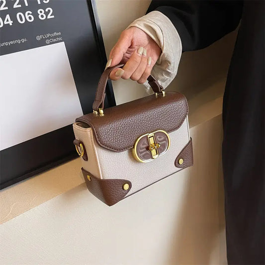 Medium PU Shoulder Bag with Nylon Lining and Multiple Color Options