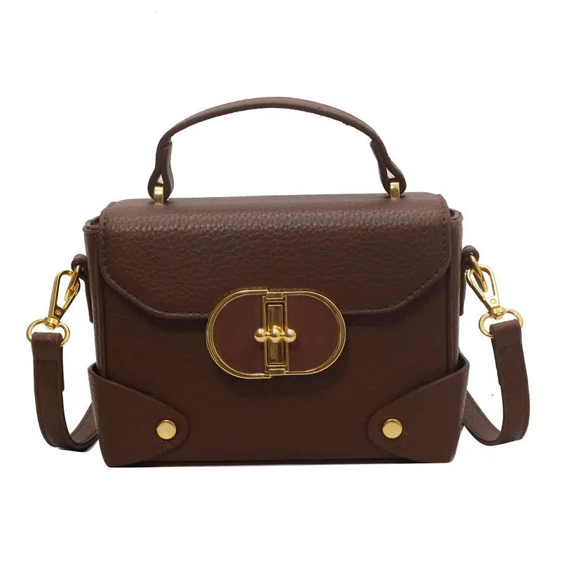 Medium PU Shoulder Bag with Nylon Lining and Multiple Color Options