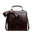 Medium PU Square Handbag with Zipper Pocket in Multiple Colors - Brown