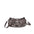 Medium PU Suitcase Shoulder Bag with Sandwich Pocket and Mobile Phone Compartment - Brown