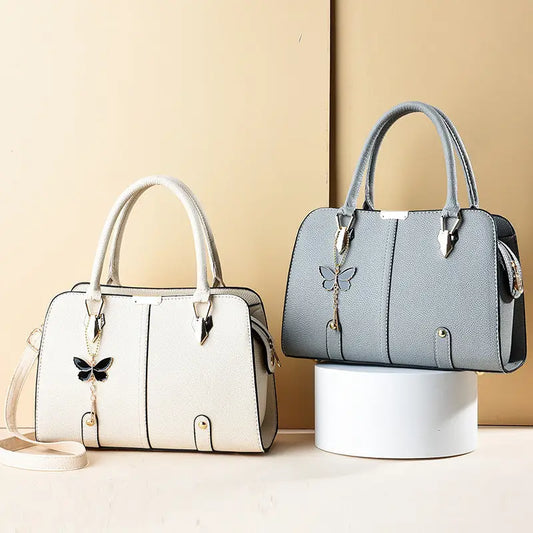 Medium PU Suitcase with Multiple Pockets in Assorted Colors