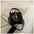 Medium Soft PU Shoulder Bag with Pendant in Multiple Colors - Black [with pendant]