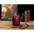 Medium Square PU Suitcase with Polyester Lining and Multiple Color Options - Wine Red