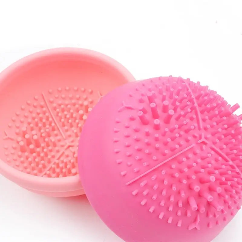 Melanther Electric Makeup Brush Cleaner with Premium Motor and Silicone Container