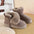 Mid-Top Solid Color Shoes with Injection Molded Sole - Gray / 35