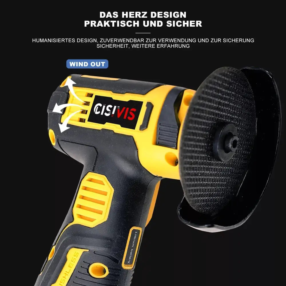 Mini Angle Grinder 12V 300W Rechargeable with EU Plug and 2000mAh Battery Multicolor 5