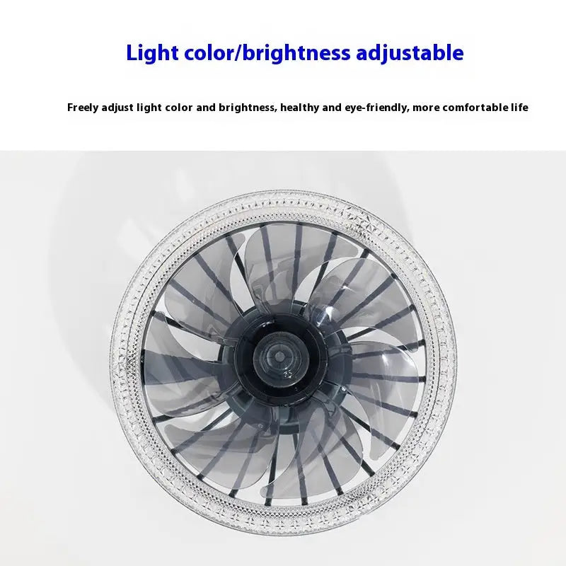 Modern Ceiling Fan Light with Remote Control for Living Room or Bedroom 310x130MM / 34W Second Generation