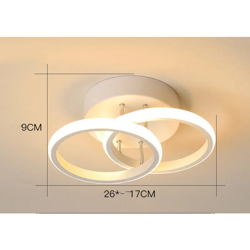 Modern Ceiling Light for Home and Commercial Spaces Multiple Color Options White Light / GT160 White