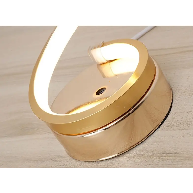Modern LED Acrylic Lamp with Adjustable Three Color Dimming