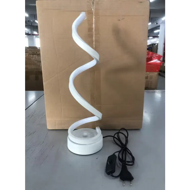 Modern LED Acrylic Lamp with Adjustable Three Color Dimming